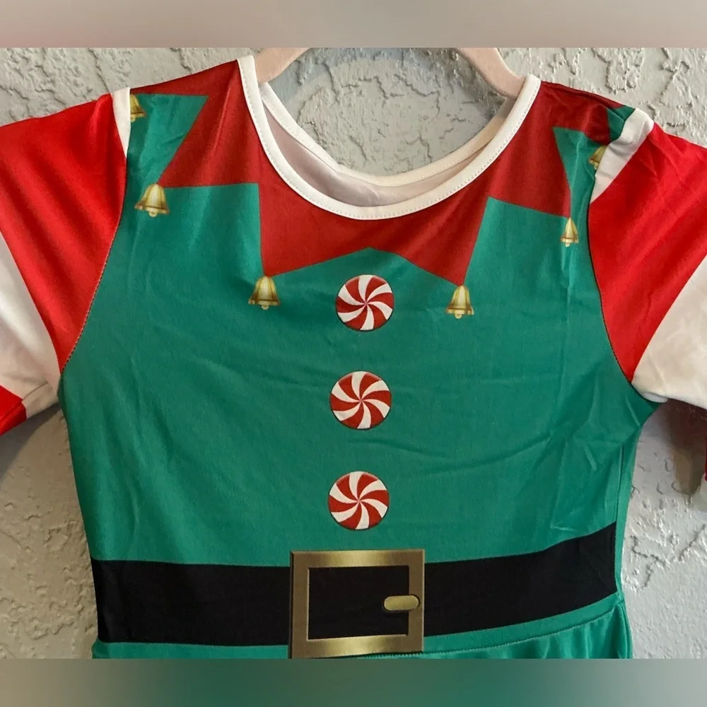 Festive Elf Dress for Girls (NWT)